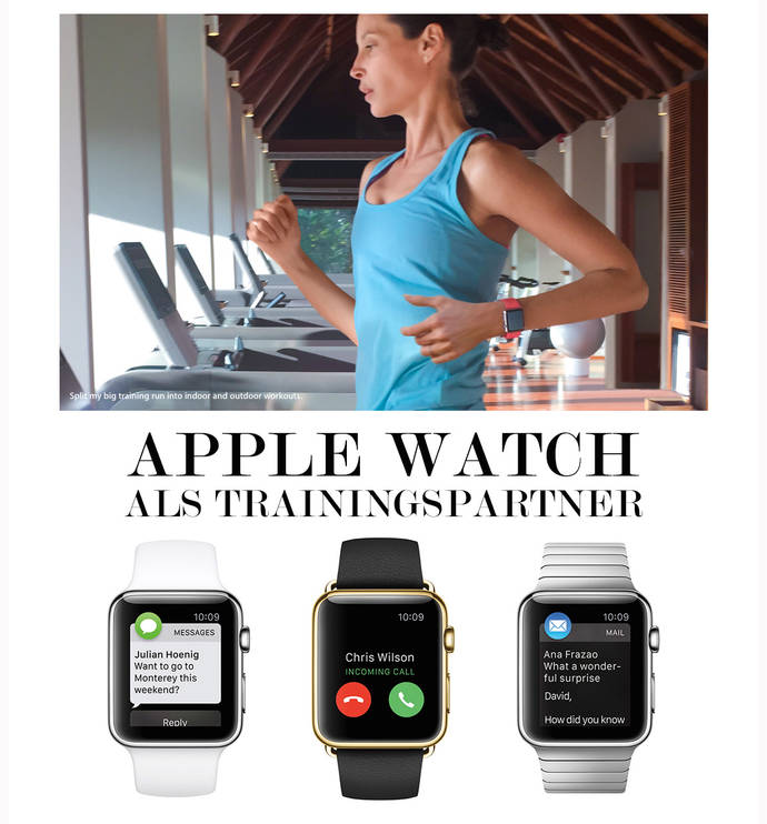 Apple Watch als perfekter Trainingscoach