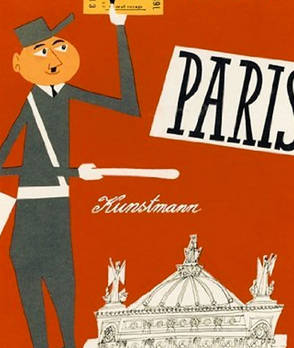 Paris-Reiseführer von Illustrator Miroslav Sasek