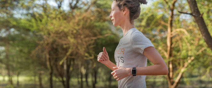 Christy Turlington Burns trainiert mit der Apple Watch für den Marathon