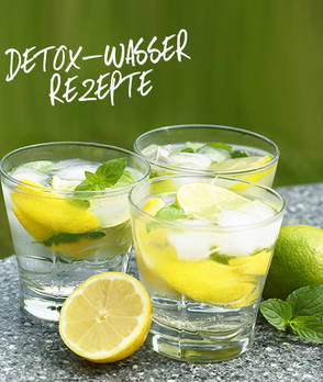 20 Detox Wasser Rezepte für eine Entgiftungskur