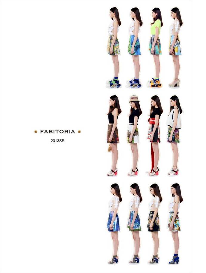 Die Sommerkollektion 2013 von Fabitoria. Bild: Fabitoria