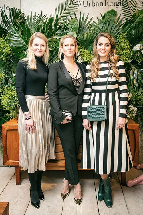 Lili Radu, Anika Decker und Melanie Kelm von Tiffany&Co. / Foto: PR