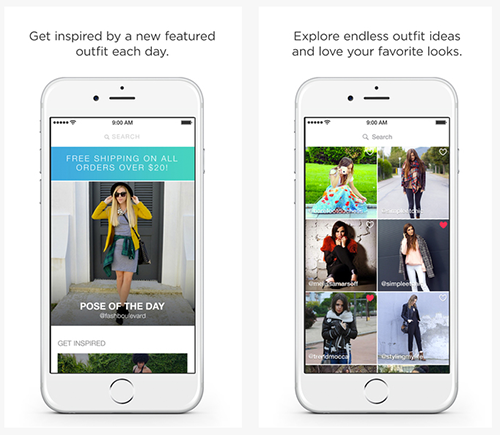 Pose - die Selfie App um seinen Look zu präsentieren