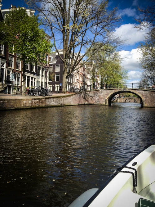 Der sportliche Aspekt in Amsterdam hat sich aufs Bötchen fahren reduziert