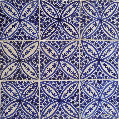 Marokkanische Fliesen Pigalle Blue von Mosaic House