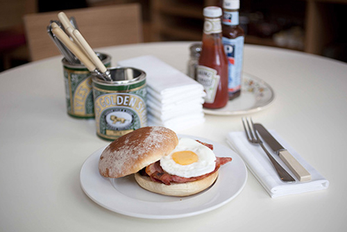 English Breakfast at its best finden Sie im Albion Café