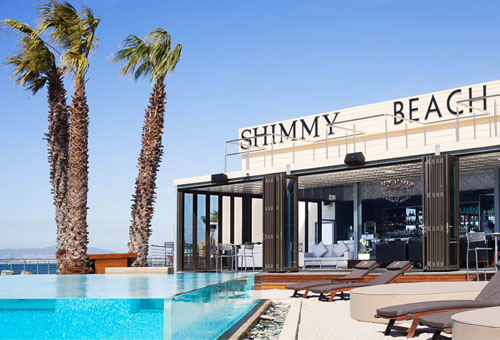 Shimmy Beach Club in Kapstadt