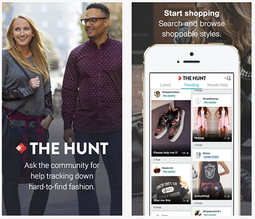 Fashion App "The Hunt"