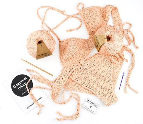 Häkelset "Cozumel Bikini" von we are knitters