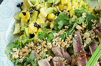Rezept-Tipp: Avocado-Mango-Salat mit Thunfisch